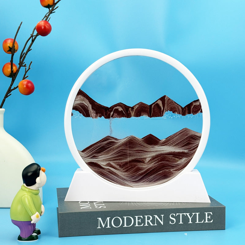 The Kinetic Scape - Flowing Sand Art Sculpture