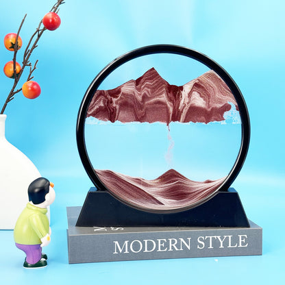 The Kinetic Scape - Flowing Sand Art Sculpture