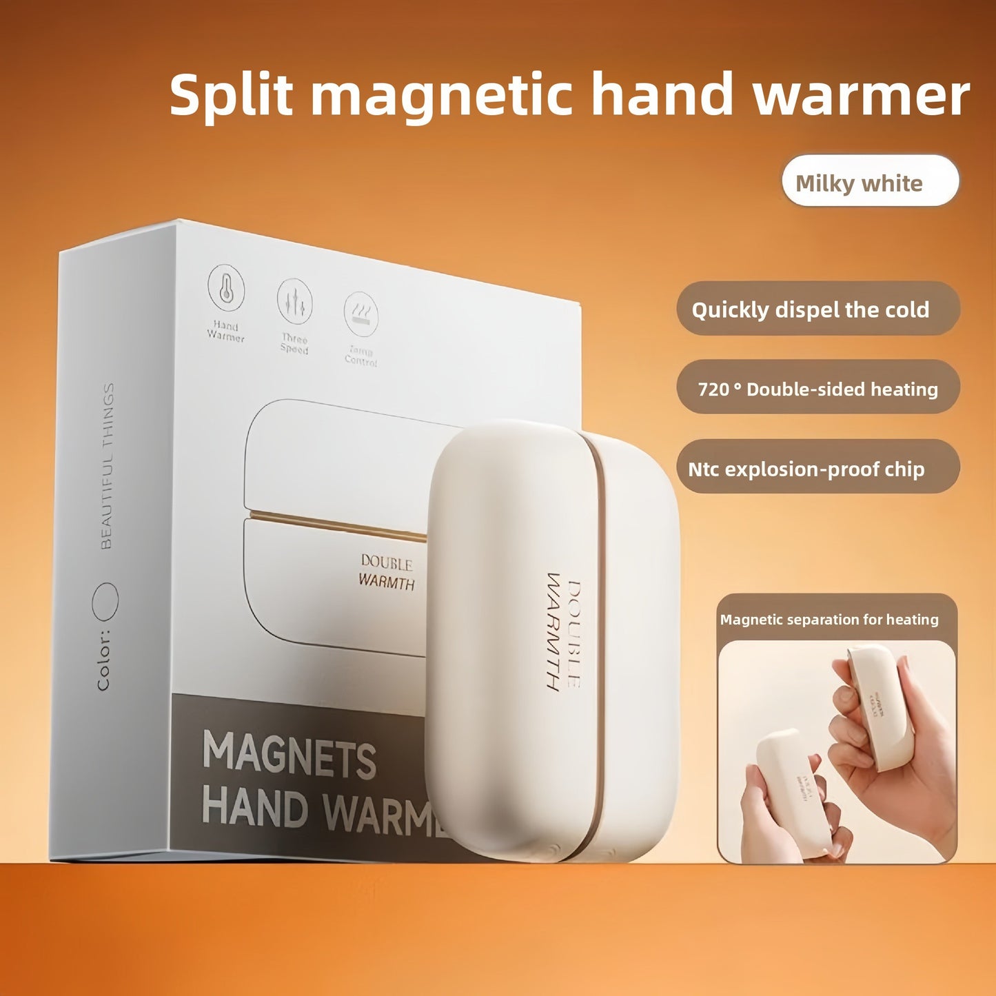 Magnetic USB Handwarmer