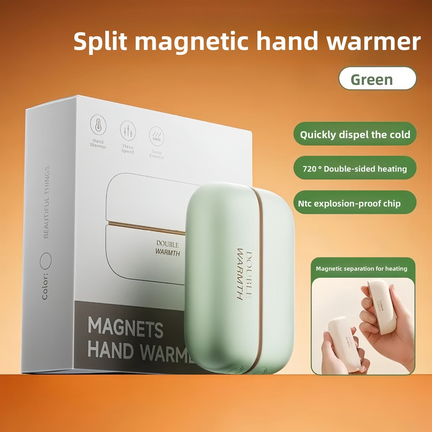 Magnetic USB Handwarmer