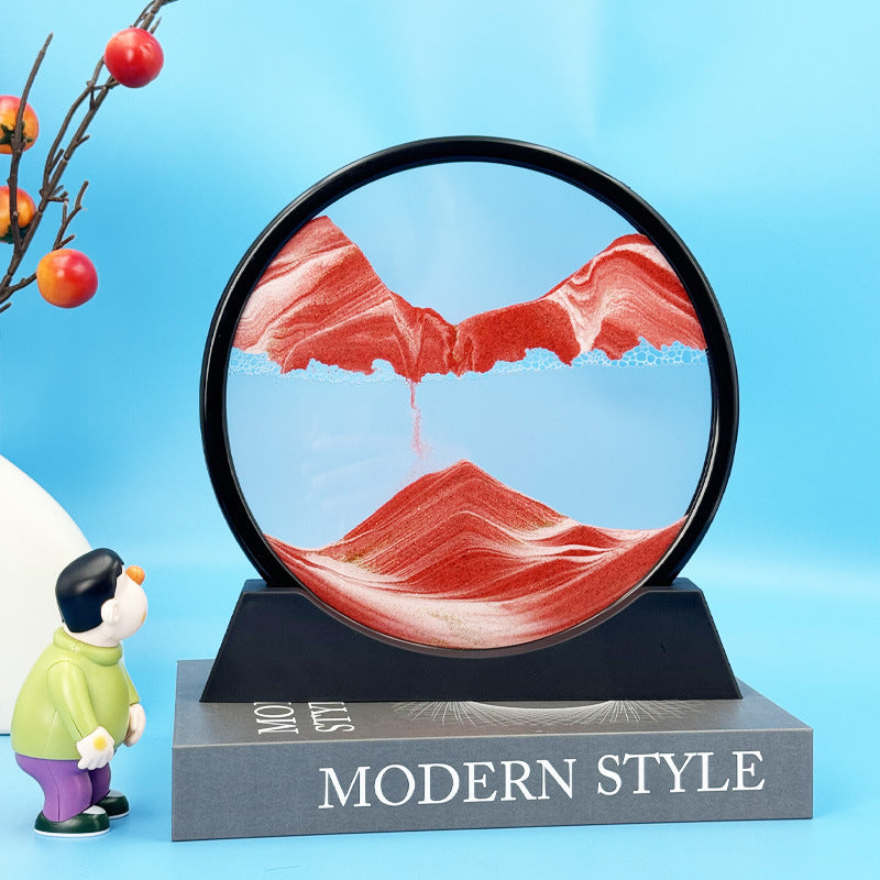 The Kinetic Scape - Flowing Sand Art Sculpture