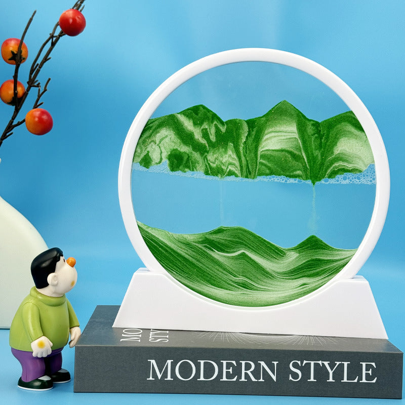 The Kinetic Scape - Flowing Sand Art Sculpture