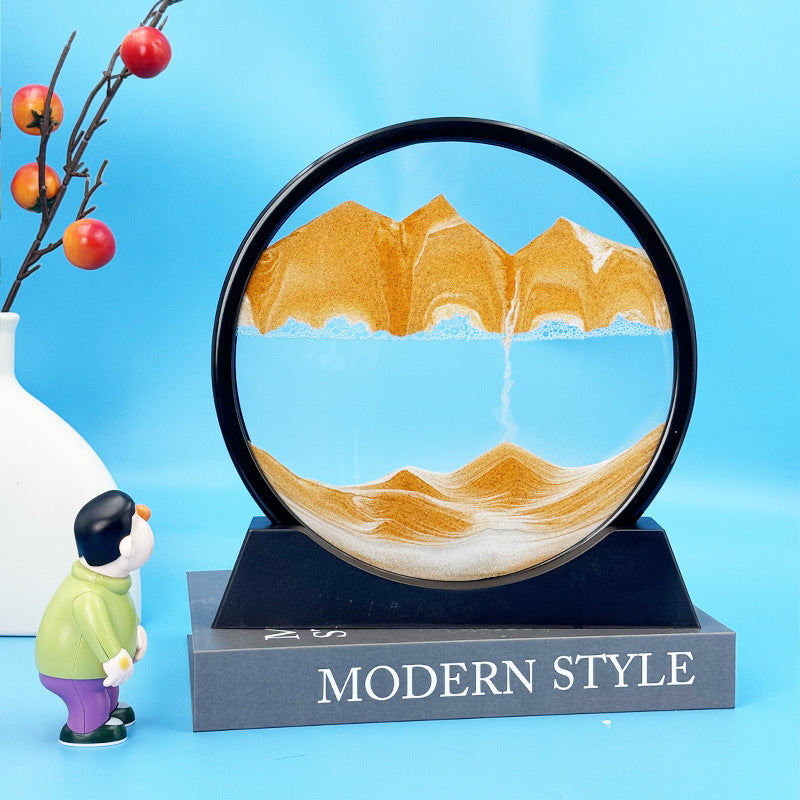 The Kinetic Scape - Flowing Sand Art Sculpture