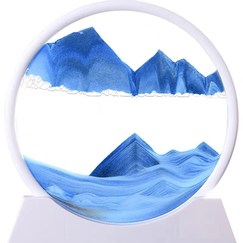 The Kinetic Scape - Flowing Sand Art Sculpture