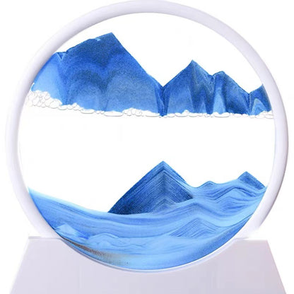 The Kinetic Scape - Flowing Sand Art Sculpture