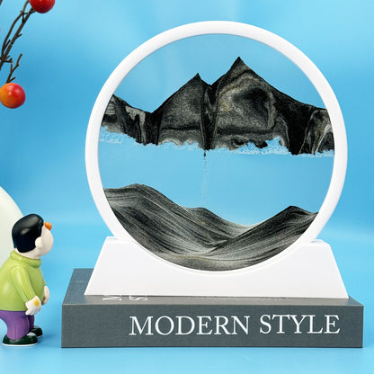 The Kinetic Scape - Flowing Sand Art Sculpture