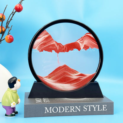 The Kinetic Scape - Flowing Sand Art Sculpture