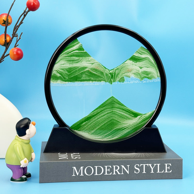 The Kinetic Scape - Flowing Sand Art Sculpture